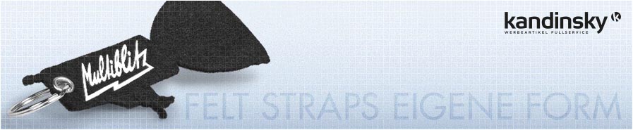 Straps – Individuelle Schlüsselanhänger als Werbeartikel von Kandinsky